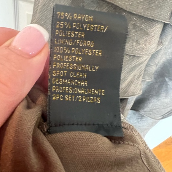 Ignite evening by Caroline dress with Bolero jacket stunning and elegant - Picture 13 of 14